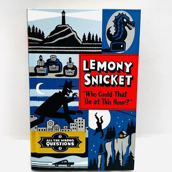 Other - "WHO COULD THAT BE AT THIS HOUR? by Snicket, Lemony Hardcover NEW